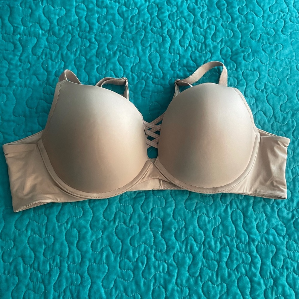 TORRID Curve 44B push-up plunge 360 degree back smoother bra